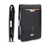 TRAVANDO Mens Slim Wallet with Money Clip AUSTIN RFID Blocking Bifold Credit Card