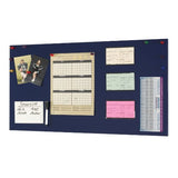 STEELMASTER Magnetic Board with Dry-Erase Pad, Pen and Magnets