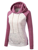 Doublju Basic Lightweight Pullover Hoodie Sweatshirt