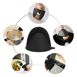 Tifanso Silicone Oven Mitts Pot Holders Sets for Kitchen Heat Resistant Small Kitchen