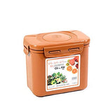 E-Jen Premium Kimchi, Sauerkraut Container Probiotic Fermentation with Inner Vacuum Lid