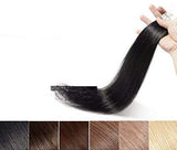22 INCH #1B TAPE IN HAIR EXTENSION 50G