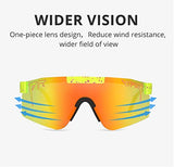 Blivener Pit Viper Sports Polarized Sunglasses for Men Women Outdoor Windproof