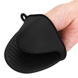 Tifanso Silicone Oven Mitts Pot Holders Sets for Kitchen Heat Resistant Small Kitchen