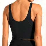 Dragon Fit Sports Bra for Women Longline Padded Bra Yoga Crop Tank Tops Fitness