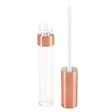 Coobbar 6ml 5pcs Empty Refillable Bottle Lip Gloss Tube Lip Balm Bottle Container Beauty Tool Mini Sample Bottle (Gold)