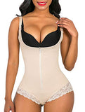 SHAPERX Women Shapewear Tummy Control Fajas Colombianas Body Shaper Zipper