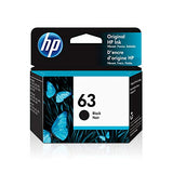 HP 63 | Ink Cartridge | Black | F6U62AN