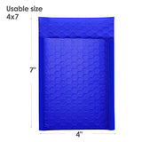Metronic 50Pcs Poly Bubble Mailers, 4X8 Inch Padded Envelopes Bulk #000