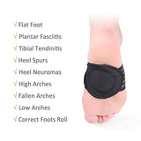 Arch Support,3 Pairs Compression Fasciitis Cushioned Support Sleeves