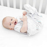 TILLYOU Large L Breathable Cotton Baby Wearable Blanket with 2-Way Zipper