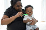 Dr. Brown's Toddler and Baby Toothbrush, Crocodile, Green