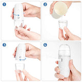 Small Spray Bottles for Alcohol, Plastic Electric Fine Mist Sprayer