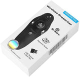 BEBONCOOL RF 2.4GHz Wireless Presenter Remote Presentation USB Control