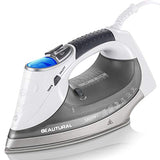 BEAUTURAL 1800-Watt Steam Iron with Digital LCD Screen, Double-Layer