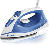 Utopia Home Steam Iron with Nonstick Soleplate - Small Size Lightweight - Best for Travel