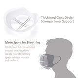 Silicone Mask Bracket Inner Support Frame for Homemade Cloth Mask Cool Mask Hack