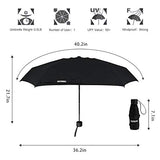 Yoobure Small Mini Umbrella with Case Light Compact Design Perfect