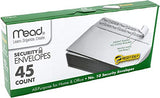 #10 Envelopes, Security, Press-it Seal-it, 4-1/8" X 9-1/2", White, 45 Per Box (75026)