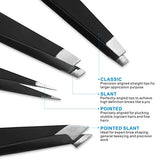 Tweezers Set - Professional Stainless Steel Tweezers, Best Precision Tweezers