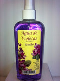 Crusellas Violet Water Cologne 8 Fl Oz (Agua De Violetas) with Pump by Thinkpichaidai