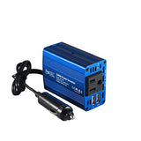 Foval 150W Power Inverter DC 12V to 110V AC Converter with 3.1A Dual USB Car