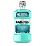 Listerine Ultraclean Oral Care Antiseptic Mouthwash to Help Fight Bad Breath Germs