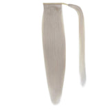 Easyouth Human Hair Extensions Ponytail Hair Wrap Around Ponytail Hair Extensions Straight Pony Tail Remy Ponytail Hair Extensions Ponytail Hair 12 Inch 70g