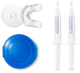 AuraGlow Teeth Whitening Kit, LED Light, 35% Carbamide Peroxide, (2) 5ml Gel Syringes