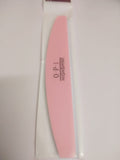 Premium Zebra 180/180 (Blk Ctr) Washable Nail File 12 Pack
