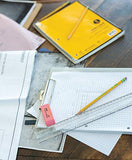 TICONDEROGA Pencils, Wood-Cased, Unsharpened, Graphite #2 HB Soft
