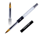 Divinity Sculptor Diamond Acrylic Nail Brush For manicure Powder (Crimped) - (Size #10)