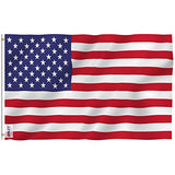 Anley Fly Breeze 3x5 Foot American US Flag - Vivid Color and UV Fade Resistant