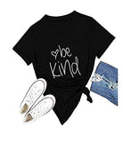 Be Kind T Shirts Women Cute Graphic Blessed Shirt Funny Inspirational Teacher