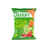 Quest Nutrition Tortilla Style Protein Chips, Chili Lime, Baked, 1.1 Ounce (12 Count)