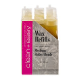Clean & Easy Wax Refill 3-pack Medium