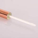 Coobbar 6ml 5pcs Empty Refillable Bottle Lip Gloss Tube Lip Balm Bottle Container Beauty Tool Mini Sample Bottle (Gold)