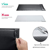 GSSUSA Black Poly Bubble Mailers 6x10 Padded Envelopes #0 Shipping Envelopes