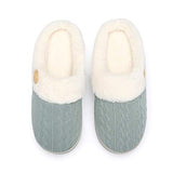 Chantomoo Women's Fuzzy House Slippers Comfy Memory Foam Plush Bedroom