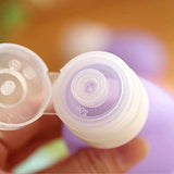 Portable Travel Bottles Set, AMMAX Leak Proof Squeezable Silicon Tubes Travel