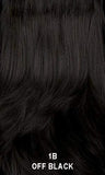 18" 3 Pack Mega Crochet Senegal Twist Braid Kanekalon Futura Fibre Hair-#1B Off Black