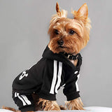 Gootailor Adidog Pet Clothes for Small Dogs Cute Dog Hoodies Puppy Sweater Warm