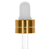 Beaupretty 50Pcs Clear Glass Dropper Bottle 2ml Mini Essential Oils Sample Dropper Vails Subpackaging Bottle Refillable Bottle for Travel Perfume Cosmetic Liquid