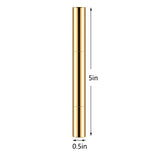 3ml Nail Oil Pen with Brush. Gold Twist Pen for Tooth Whitening Gel Lip Gloss Tube Container (6PCS)