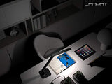 Lampat LED Desk Lamp, Dimmable LED Table Lamp Black, 4 Lighting Modes