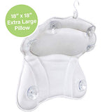 Sierra Concepts Bath Pillow Spa Bathtub Ergonomic for Tub, Neck, Head, Shoulder