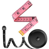 2 Pack Tape Measure Measuring Tape for Body Fabric Sewing Tailor Cloth Knitting Home