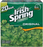 IRISH SPRING Deodorant Soap Original Scent, 20 Count
