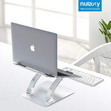 Nulaxy Laptop Stand, Ergonomic Height Angle Adjustable Computer Laptop