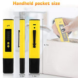 PH Meter for Water Hydroponics Digital PH Tester Pen 0.01 High Accuracy Pocket Size